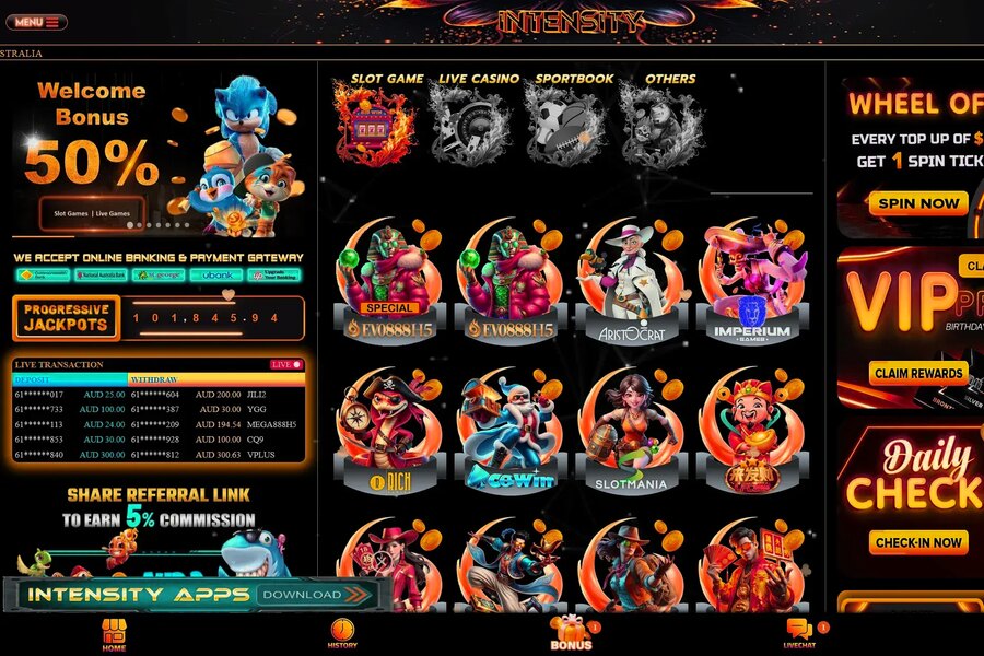 Intensity Casino Promo Codes: Unlock Extra Fun